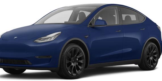 TESLA MODEL Y 2021 5YJYGDEE0MF096326 image